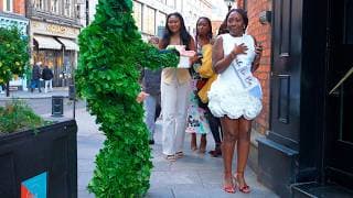 Bushman Prank The Living Bush