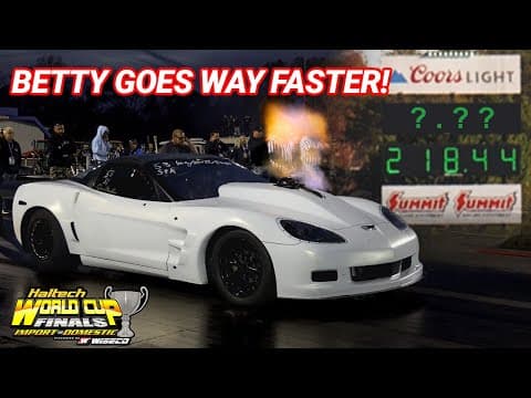 This Pass Shocked Everyone...218 Mph Stickshift Car