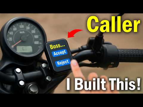 Esp32 Ble Bike Call System – Accept & Reject Calls Via Touch Ui