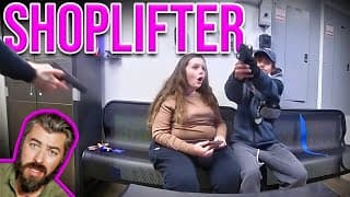 Walmart Employee Saves Cop From Shoplifting Shooter!