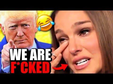 Natalie Portman Cries In Hilarious Meltdown Video After What Trump Just Did...