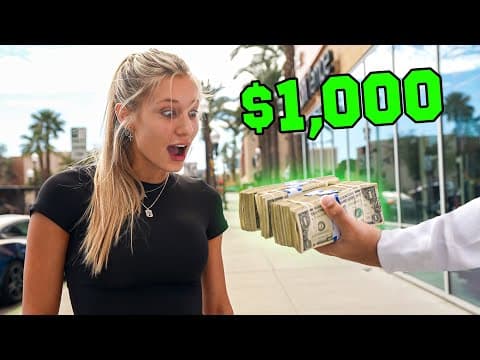 If You Catch The Bag Of Money, You Keep It..