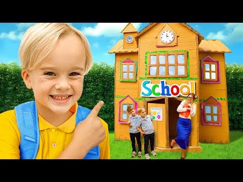 Creative Cardboard School Adventures With Chris And Friends!