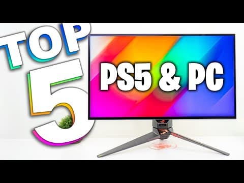 Top 5 Best Gaming Monitors For Ps5 And Pc 2025