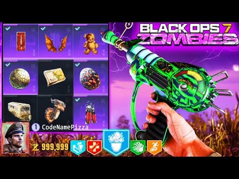 ⭐pap Tier 4!⭐3 Relics Left To Find!⭐cursed Easter Egg Hunt! ⭐black Ops 7 Zombies⭐ashes Of The Damned