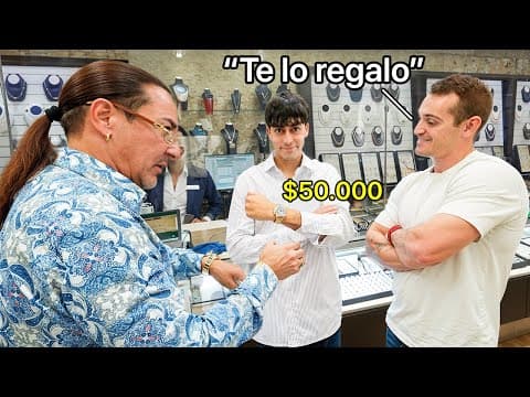 Comprando Un Reloj En La Joyería Más Viral De Miami | 21 Días Entre Millonarios