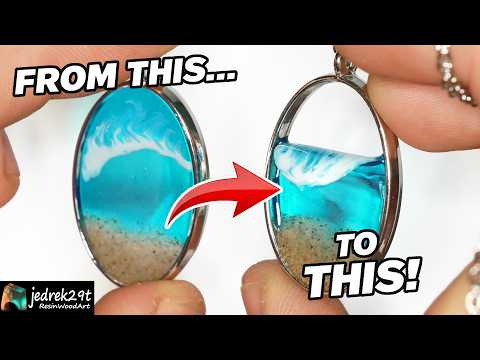 From Simple To Stunning – Epoxy Resin 3d Ocean Wave Effect 🌊