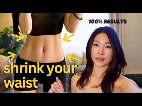 8 Min Abs To Shrink & Debloat Your Waist Fast Workout