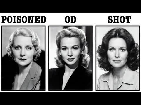 Actresses Who Died In Bizarre Ways