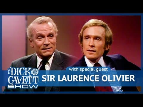 Sir Laurence Olivier Feels Miscast As A Lord | The Dick Cavett Show