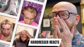 Hairdresser Reacts To The Worst Diy Disasters