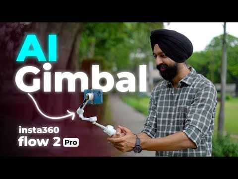 Ai Gimbal 🤩 Very Advance Features | Insta360 Flow 2 Pro