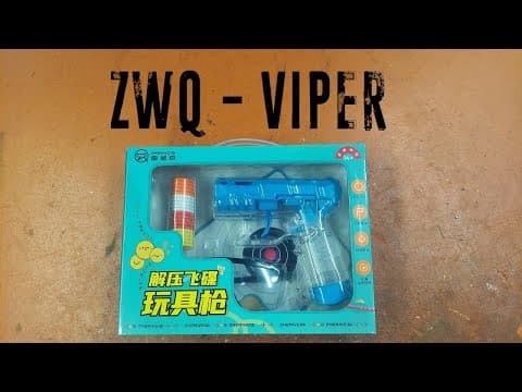 Out Of Darts - Zwq Viper - Firing And Review