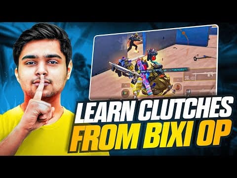 How Bixi Op Clutches Everytime Against Streamers! Learn Solo Vs Squads