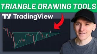 Tradingview Triangle Drawing Tools Tutorial (& Trading Example)