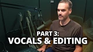 I'm Recording A Thrice Cover Song (pt. 3: Vocals & Editing)