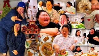 Vlog: Seeing Our New Houses, Cooking W/ Bestie Sleepover, Ghost Stories, Learning Spanish, Fun Week!