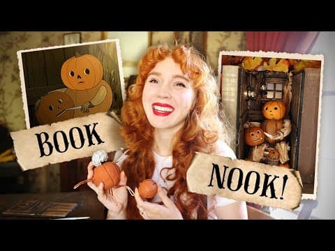 Making An "over The Garden Wall" Book Nook!