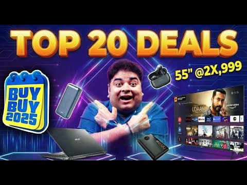 Flipkart Buy Buy 2025 Best Deals Review | Top 20 Gadgets Deals