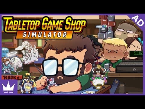 Twitch Livestream | Tabletop Game Shop Simulator #ad [pc]