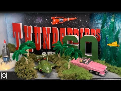 Thunderbirds Are Go Diorama | Blue Peter | Arts & Crafts