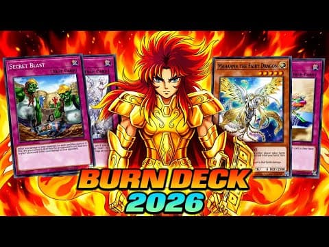 The Best Meme Burn Deck For 2026 In Master Duel Gameplay + Decklist