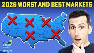 Prices Could Keep Falling Through 2026 In These Housing Markets