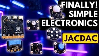 The Easiest Way To Start With Electronics - Elecfreaks Jacdac Beginners Electronics Kit