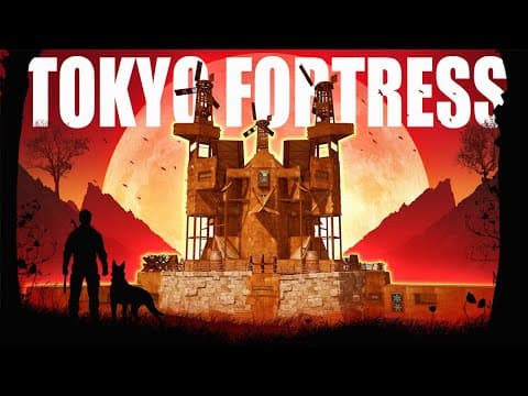 The Tokyo Fortress - Meta Small Group Bunker Base - Insane Online Base - Rust Base Design 2025