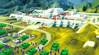 Attacking The Ultimate Super Fortress In Ravenfield