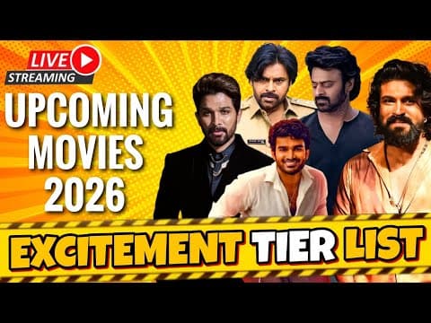 Excitement Tier List || 301 Diaries || Live