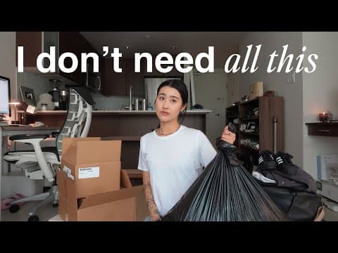 Watch Me Declutter My Entire Apartment In 3 Days