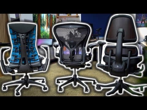 We Tested The Top 3 Ergonomic Chairs...one Is Clearly Better.