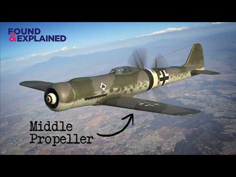 This German Plane Has A Propeller... In The Middle?