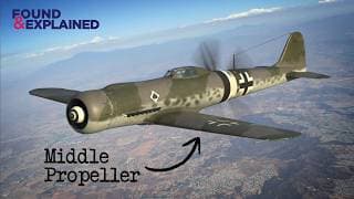 This German Plane Has A Propeller... In The Middle?