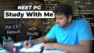 Studying For The *toughest* Exam After Mbbs - Neet Pg | Ini Results & More | Dr. Anuj Pachhel
