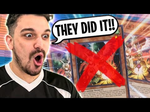 The Banlist That Fixed The Format!