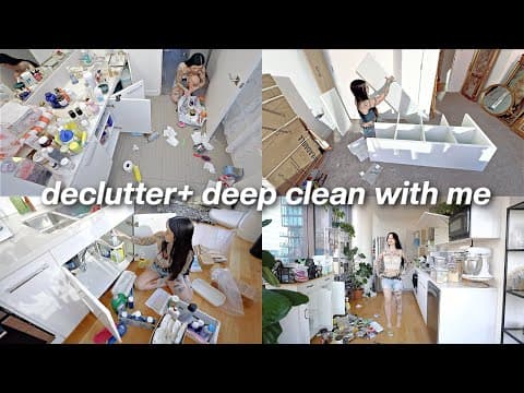 Extreme Apartment Deep Clean | Cleaning, Decluttering, And Organizing My Entire Apartment