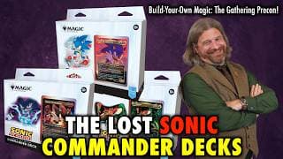 Is It Worth It To Buy A Sonic The Hedgehog Commander Deck? | Build-your-own For Magic The Gathering!