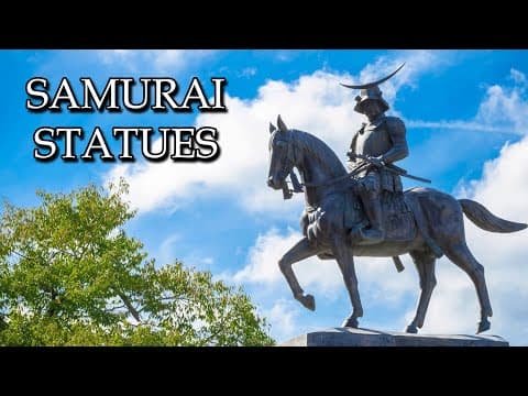 Epic Statues Of The Samurai