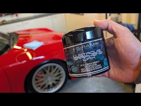 Siramik Lustrous Graphene Wax Review | Can A Modern Graphene Technical Product Outlast Fusso?