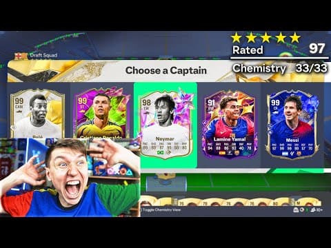 I Got A 130 Fut Draft On Every Fifa!!! *world Record*