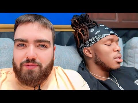 Ksi Falls Asleep While Filming