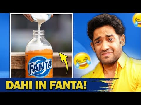 Dahi In Fanta! 🤮(worst Street Foods) #33