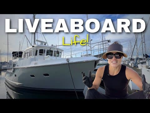 Seattle Couple Shares A Glimpse Into Their Life Living On A 43 Ft. Nordhavn Yacht! [mv Freedom]