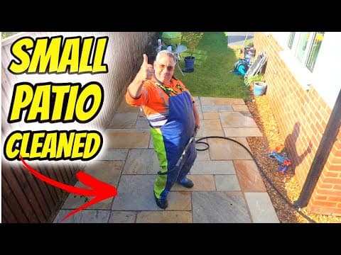 Watch How This Garden Path Gets Magically Cleaned In Minutes!