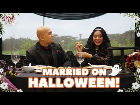 We Had A Gothic Halloween-themed Malay Wedding In Singapore | I Did Ep 3 💍