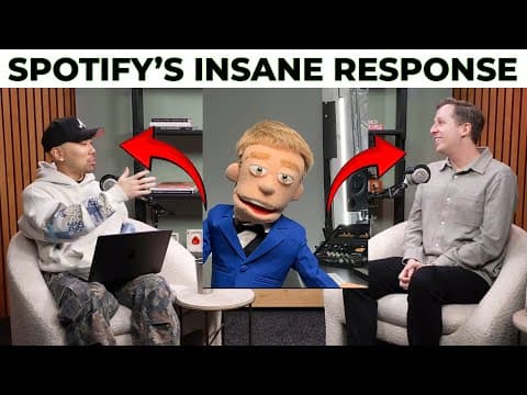 Spotify Deletes Music By Real Artists, Not Ai 💔 Sam Duboff Insane Podcast Response 😳