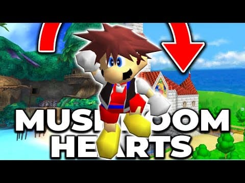 Kingdom Hearts Recreated In Super Mario 64?! - Complete Romhack