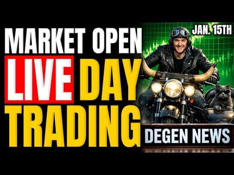 Live Day Trading: New Highs, Breaking Market News & Top Plays